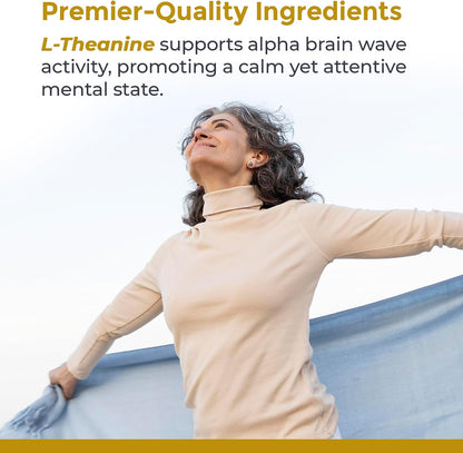 Premier Research Labs L-Theanine Double – May Improve Sleep Quality: By promoting relaxation, L-theanine can help – Image 3