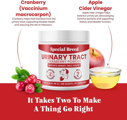 UTI & Urinary Tract Treatment for Dogs – – Promotes a healthy urinary environment – Cranberry and apple cider – Image 2