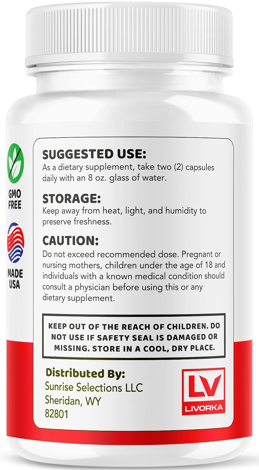 (2 Pack) Gluco Revive Capsules - Official – Natural Ingredients: Free from artificial additives, gluten, dairy, – Image 7