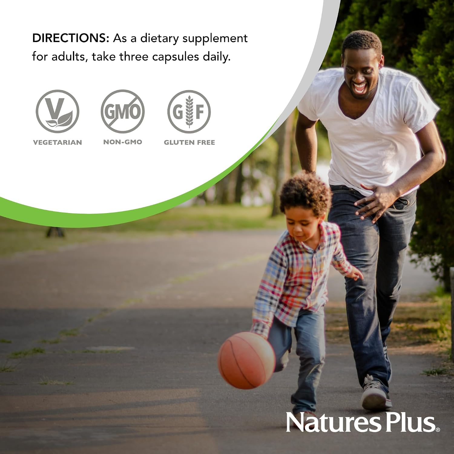 NaturesPlus BrainCeutix Multivitamin Capsules - Cognitive Support with B Vitamins & Minerals, 90 Capsules - görsel 5
