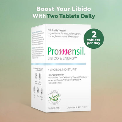 Promensil Libido & Energy - Libido Booster for Women's with Fenugreek, Horny Goat Weed & Vitamins for Menopause Support – Image 2