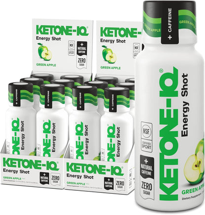 Ketone-IQ Caffeine Performance Energy Shots – Clean Energy for Focus & Endurance, 5g Ketones, 100mg Green Tea Caffeine, B – Image 10
