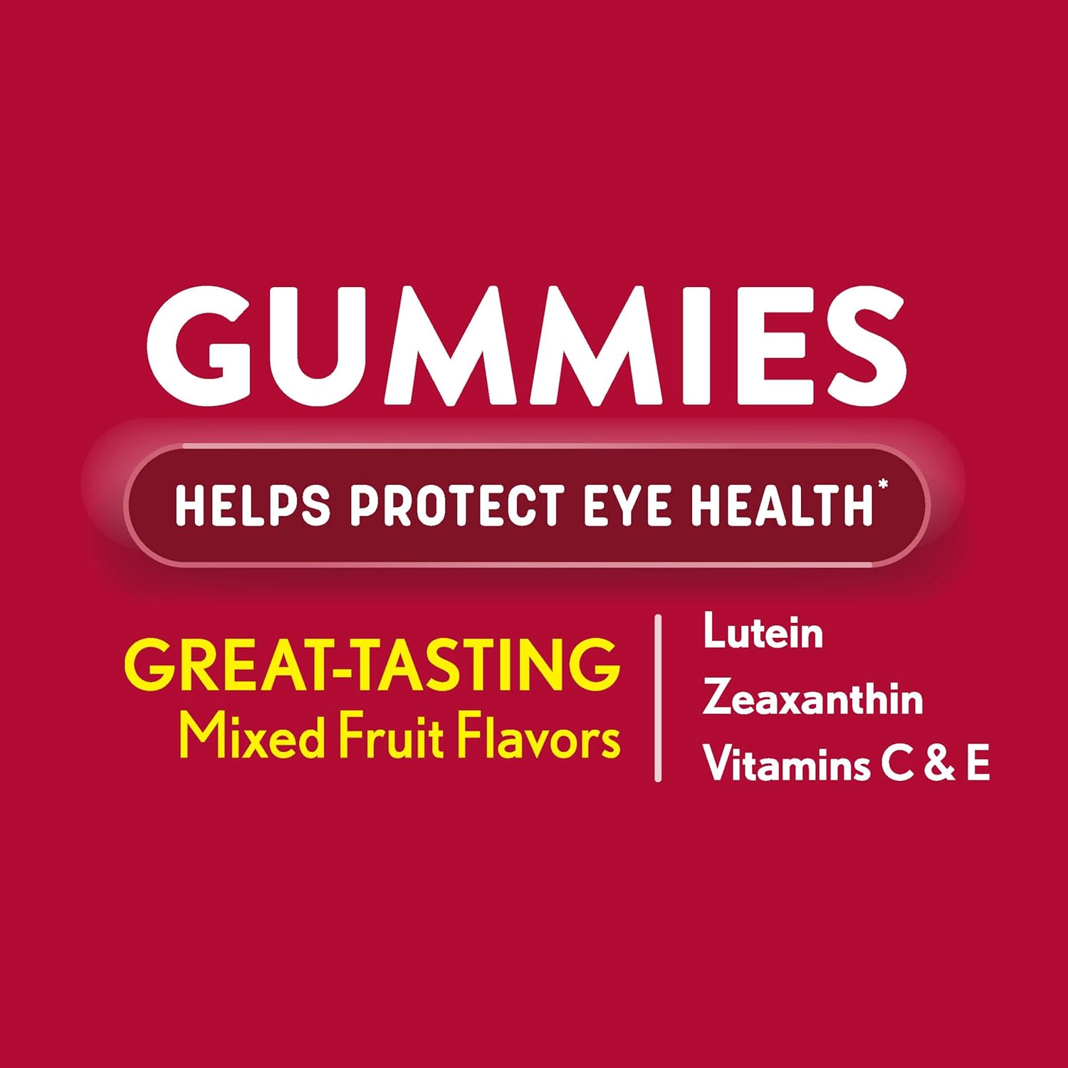 Ocuvite Eye Vitamin & Mineral Supplement, Gummy Multivitamin for Eyes, with Zinc, Vitamin C & E, Lutein & Zeaxanthin, 60 Gummies - görsel 2