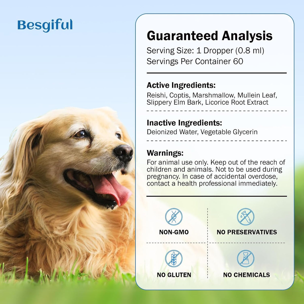 Besgiful Natural Herbal Trachea Support for – Marshmallow Root: Rich in mucilage, it coats and soothes irritated – Image 7