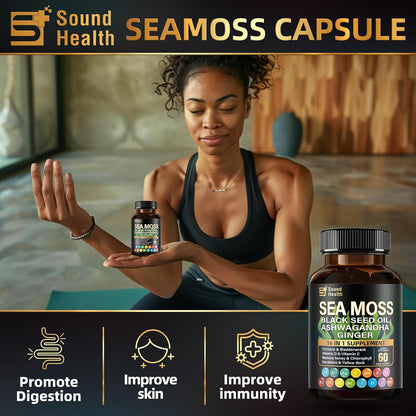 Irish Sea Moss & Shilajit Bundle – Natural – Ashwagandha (Withania somnifera Root): An adaptogenic herb that helps – Image 3