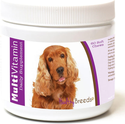 Healthy Breeds Cocker Spaniel Multivitamin Soft Chews 60 Count