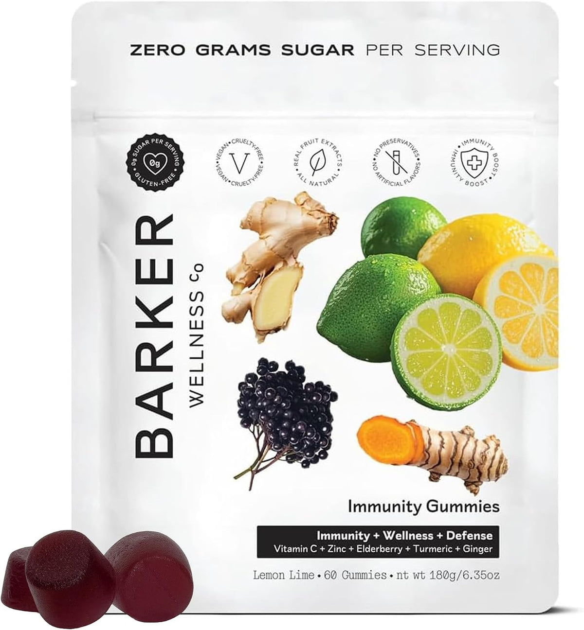 Barker Wellbeing Vitamin B-Complex Gummies – – Biotin (B7) – Supports healthy hair, skin, and nails, and helps – Image 8
