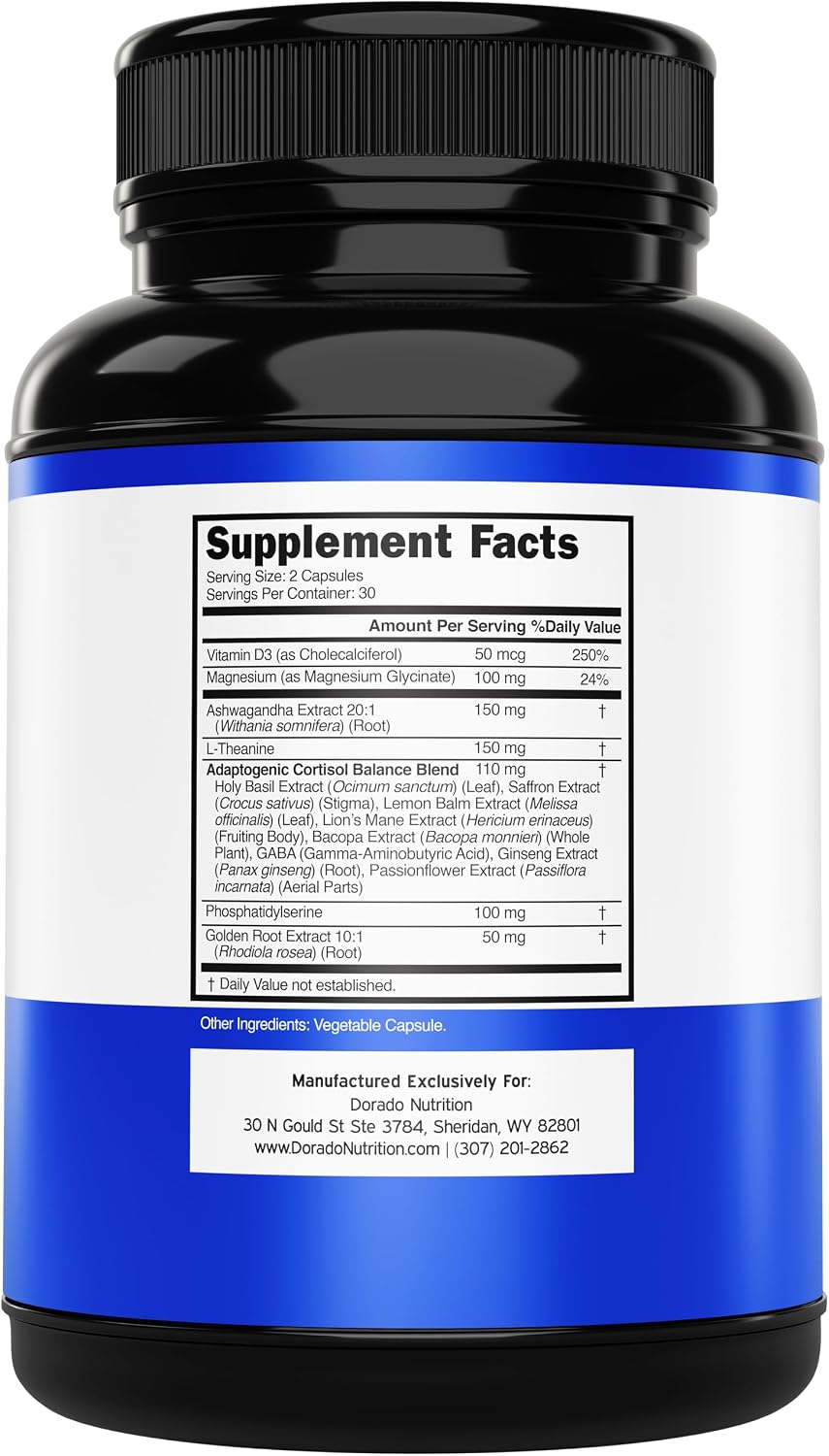 Cortisol Supplements for Women's and Men – Supports Healthy Sleep: By helping to balance cortisol levels, this – Image 2
