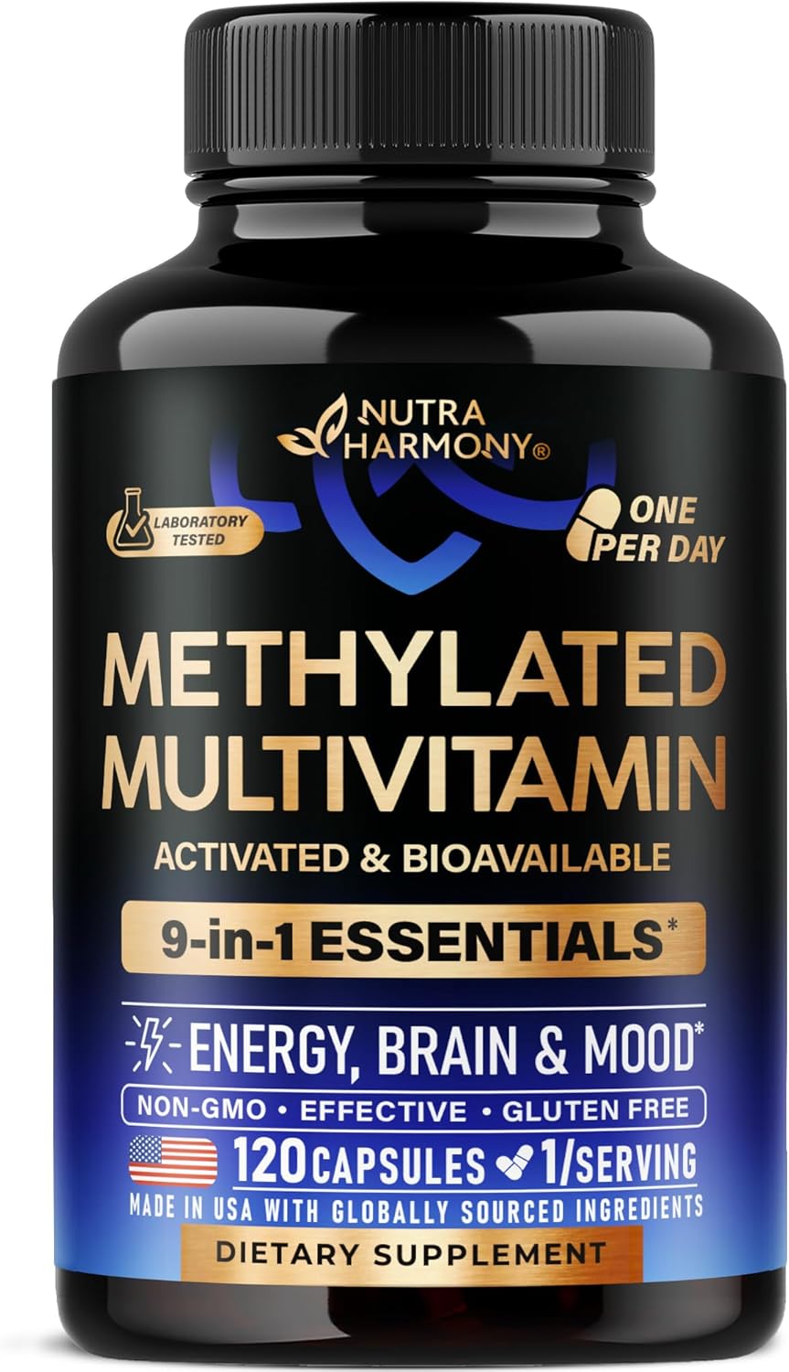 Methylated Multivitamin - B-Complex with – Vitamin B2 (Riboflavin 5'-Phosphate): The active coenzyme form, key for – Image 1