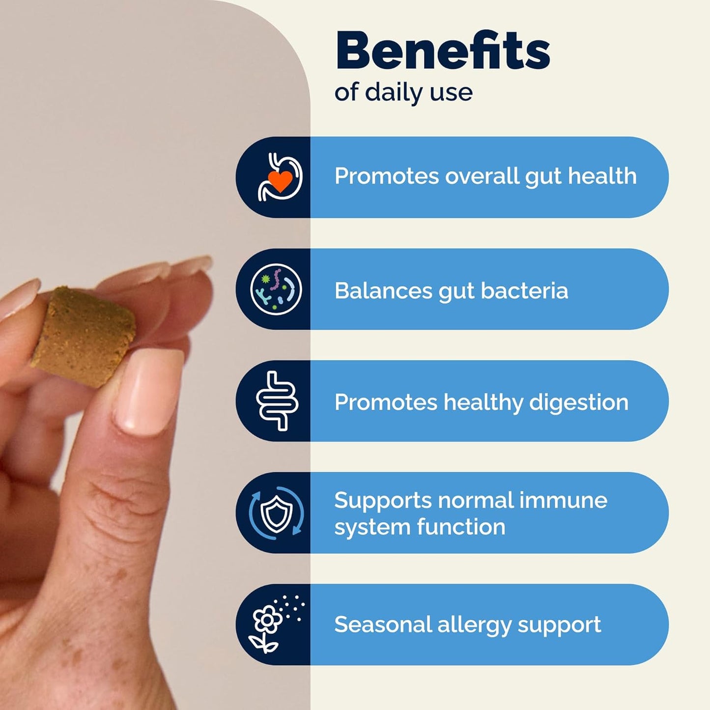 Vetnique Glandex Daily Probiotic Chews for Dogs – Gut & Immune Health (30ct) - görsel 7