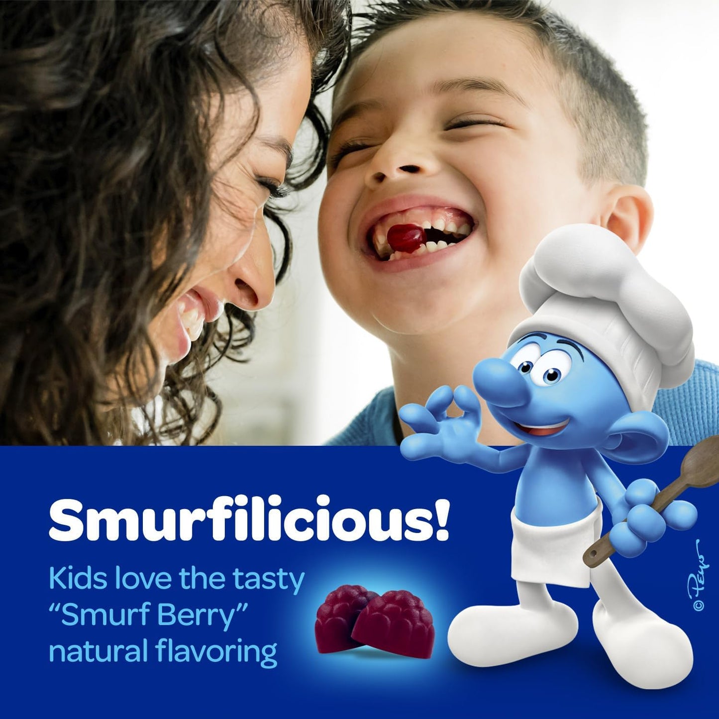 Smurfs Focussed Gummies for Kids - görsel 3