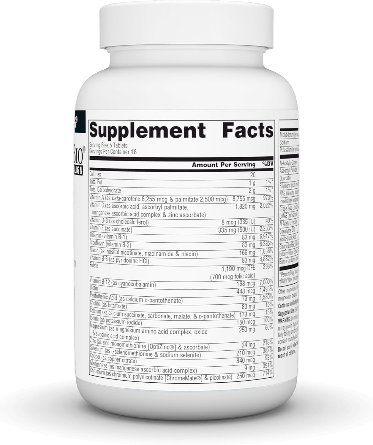 Source Naturals Elan Vital Multiple – 90 Tablets - görsel 3