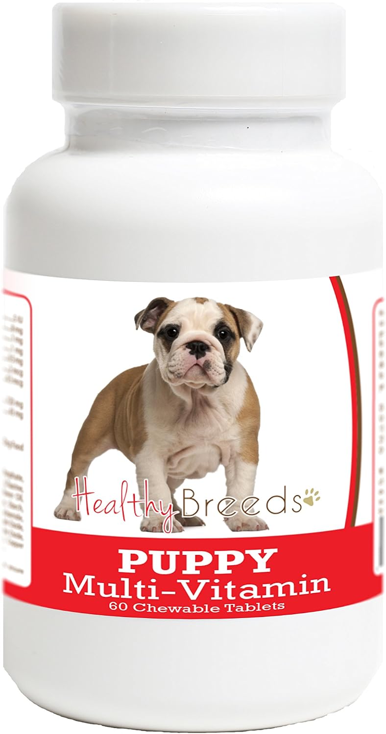 Healthy Breeds Affenpinscher Puppy Dog Multivitamin Tablet 60 Count - görsel 6