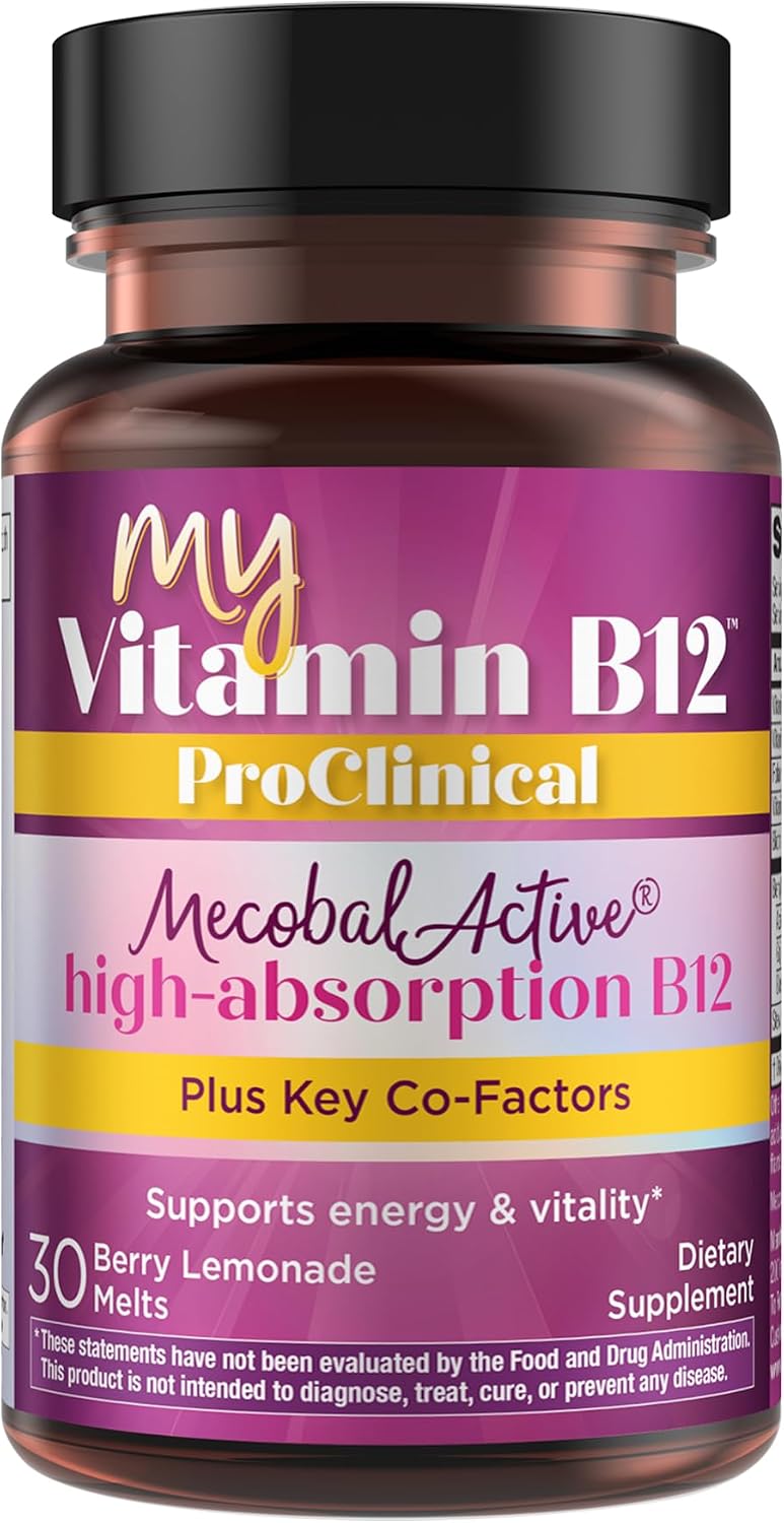 Purity Products MyVitamin B-12 ProClinical – Energy Support: B12 helps your body convert carbohydrates into – Image 1