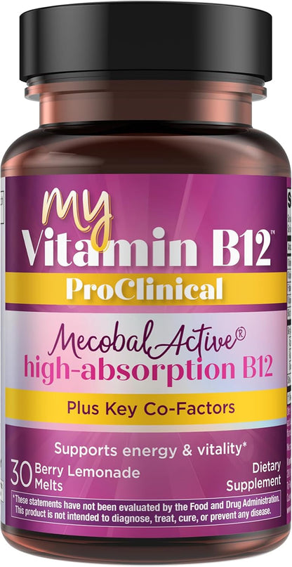 Purity Products MyVitamin B-12 ProClinical – Energy Support: B12 helps your body convert carbohydrates into – Image 1