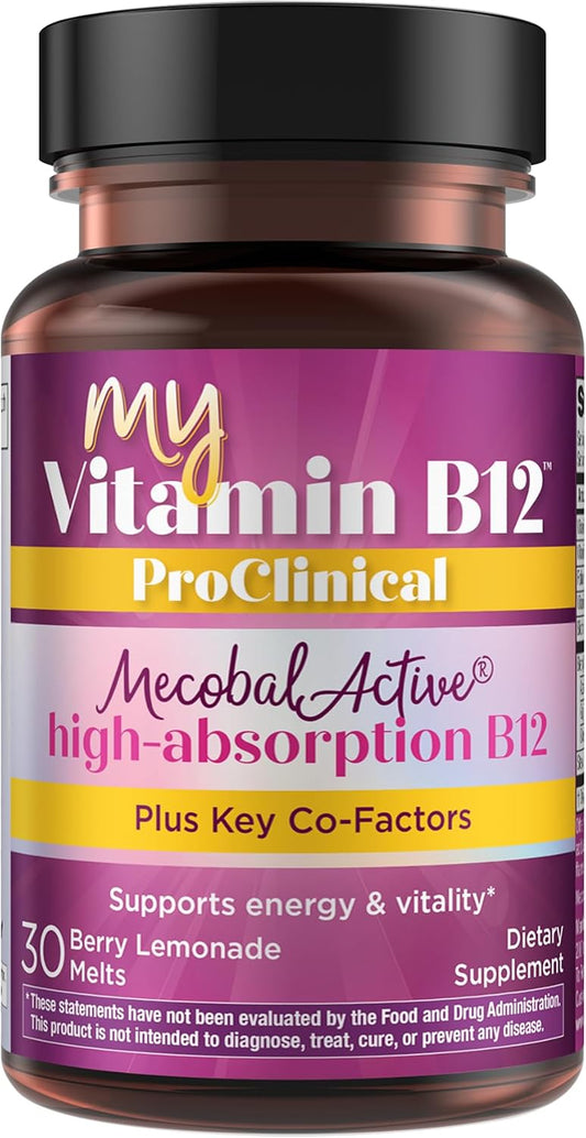 Purity Products MyVitamin B-12 ProClinical – Energy Support: B12 helps your body convert carbohydrates into – Image 1