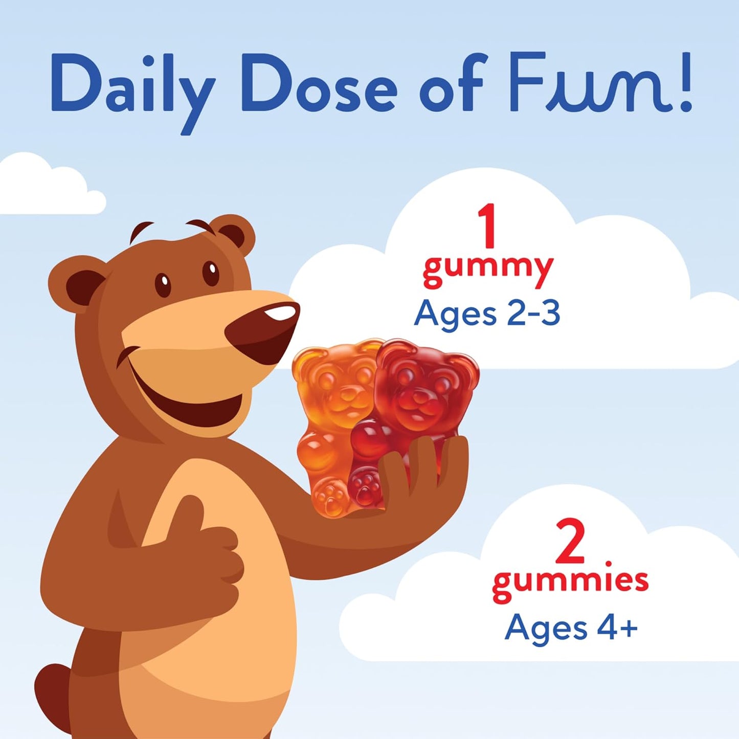 L'il Critters Kids Multivitamin Gummies, 70 Count - görsel 4