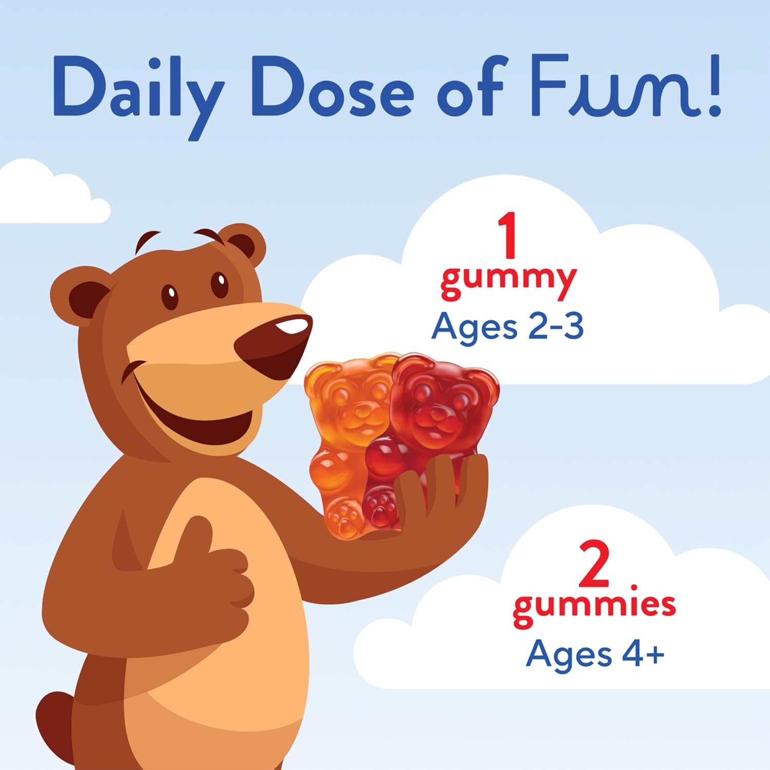 L'il Critters Kids Multivitamin Gummies, 70 Count - görsel 4