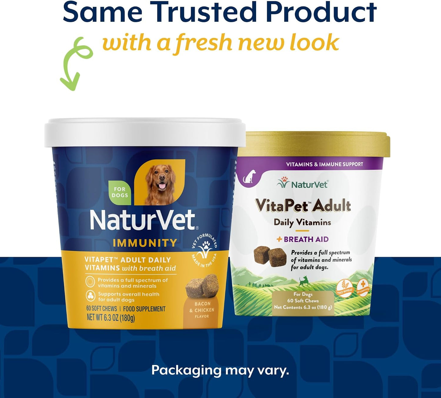 NaturVet VitaPet Adult Daily Vitamins Plus Breath Aid for Adult Dogs, 60 Soft Chews - görsel 2
