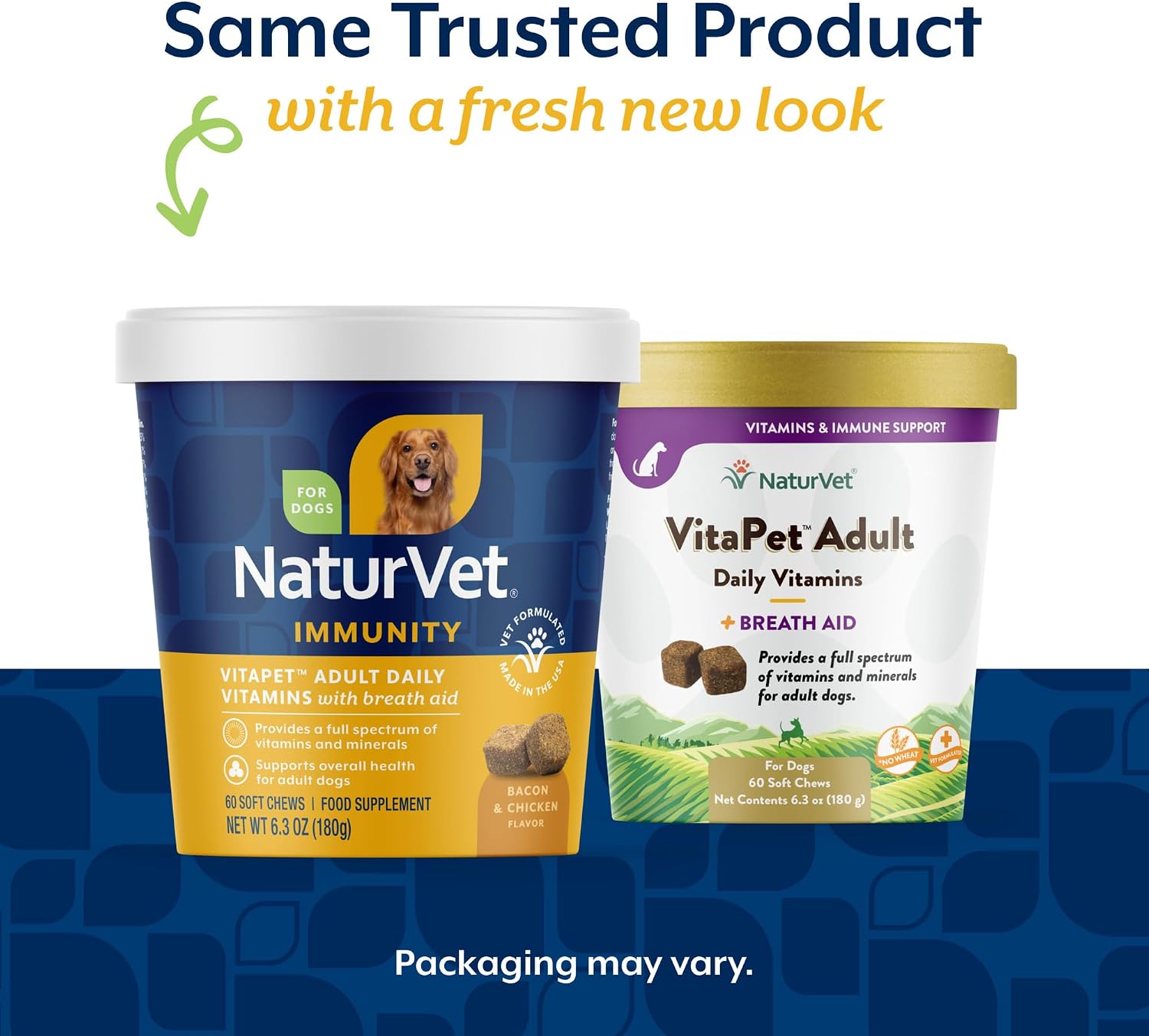 NaturVet VitaPet Adult Daily Vitamins Plus Breath Aid for Adult Dogs, 60 Soft Chews - görsel 2