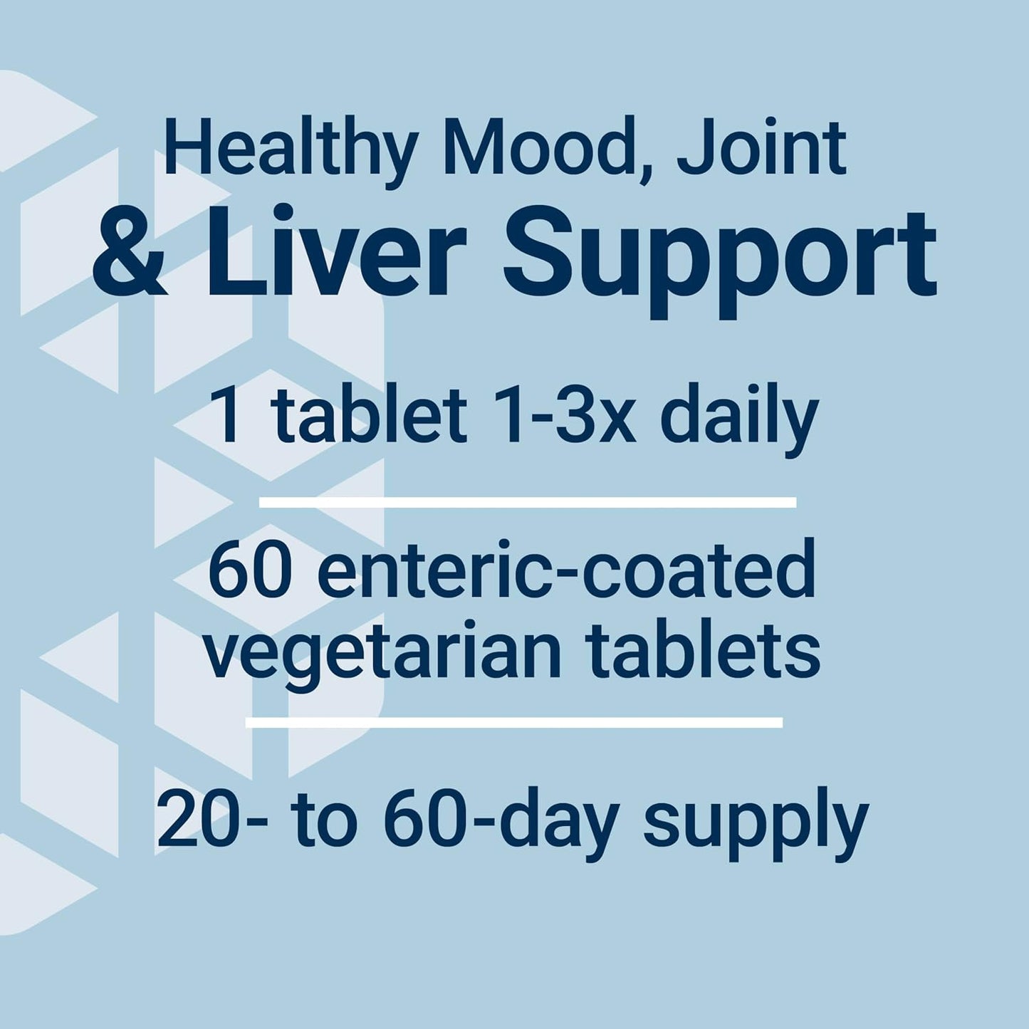 Life Extension SAMe 400 mg – S-Adenosyl-Methionine Supplement for Mood, Joint & Liver Support, 60 Enteric-Coated Tablets - görsel 5