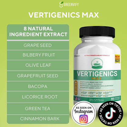 Max – Brain & Focus Support Supplement – – Bacopa Monnieri: This adaptogenic herb is traditionally used in – Image 3
