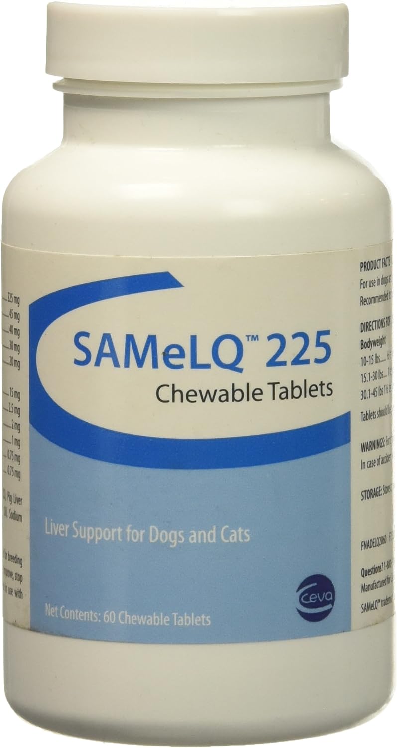 S Adenosyl 225 (SAMe) for Medium/Large Dogs 225 mg (60 Tablets) - görsel 1