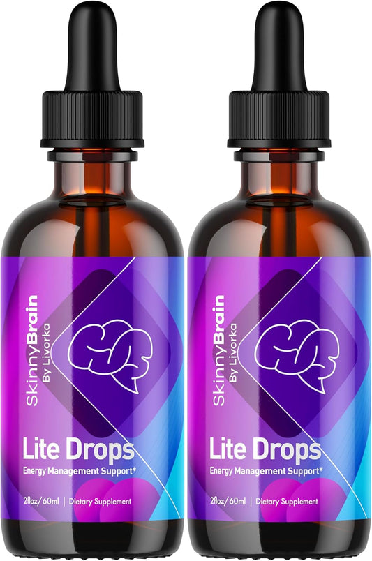 (2 Pack) Skinny Brain Liquid Drops, 60-Day Supply – LIVORKA