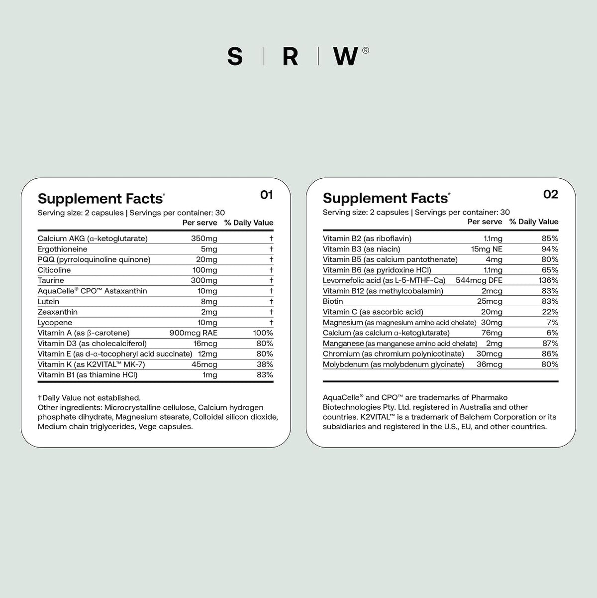 SRW Cel Essential | Wellbeing Supplement for – 20–30: Early cellular support extends healthspan and builds a – Image 9
