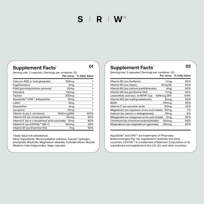SRW Cel Essential | Wellbeing Supplement for – 20–30: Early cellular support extends healthspan and builds a – Image 9