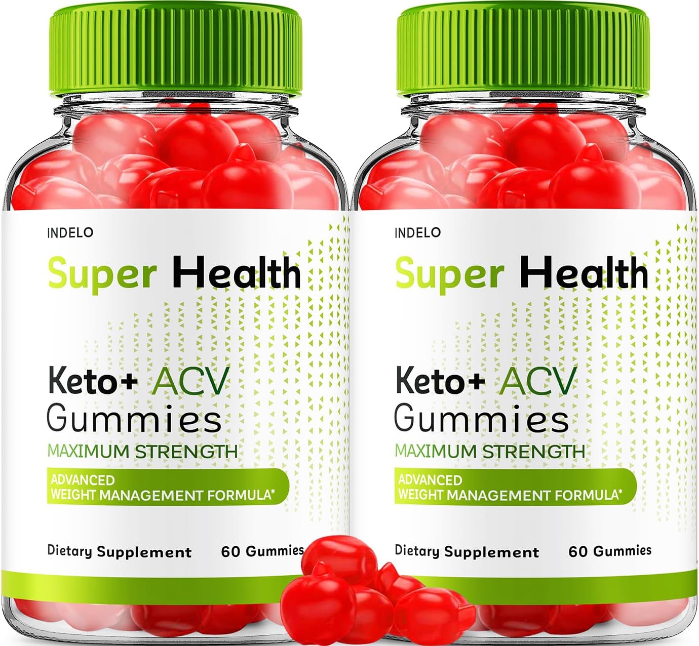 Super Health Keto ACV Gummies Maximum Strength (2 Pack, 120 Gummies) - görsel 1