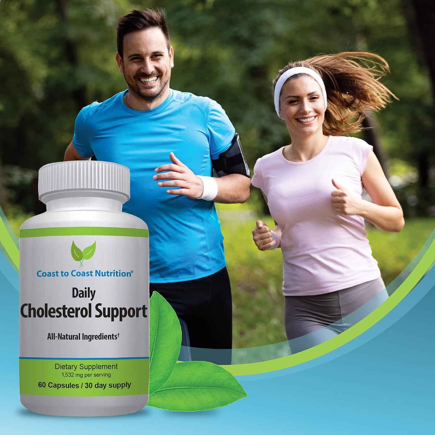 Coast to Coast Nutrition Cholesterol Support Supplement – 60 Capsules - görsel 2