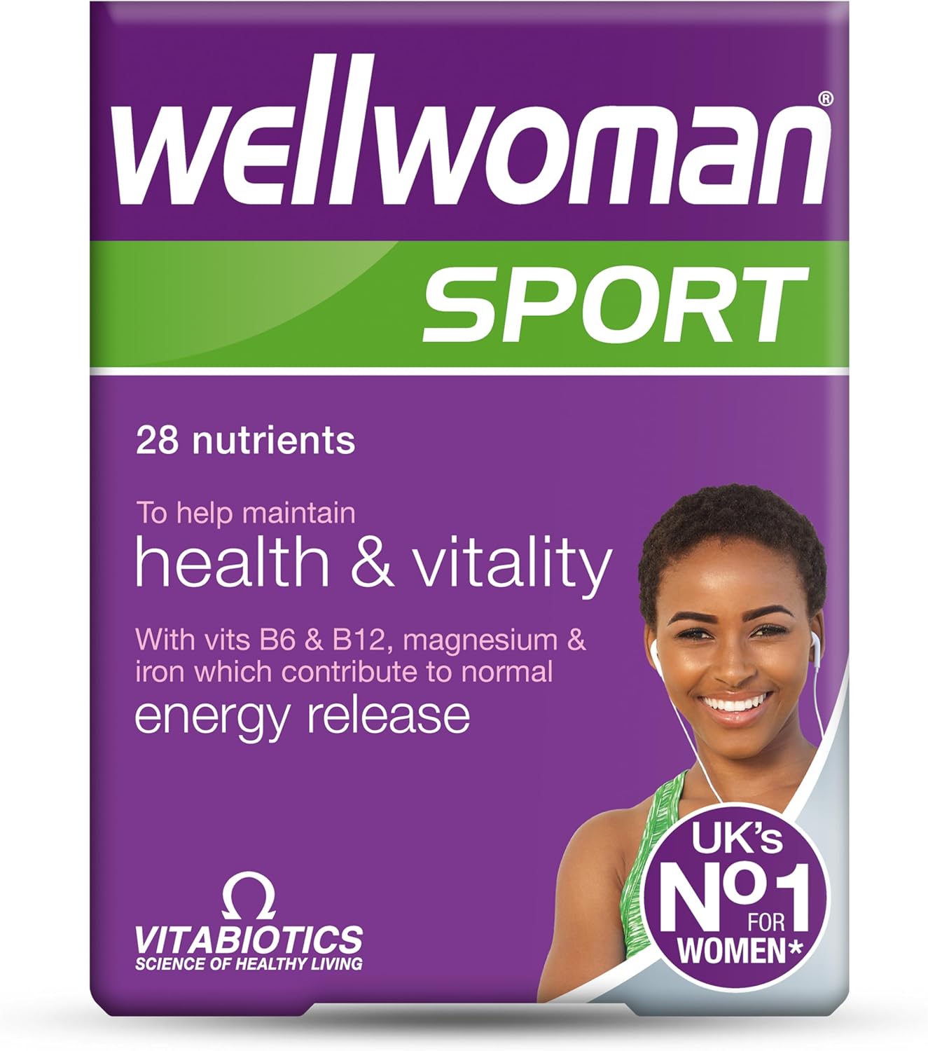Vitabiotics Wellwoman Sport and Fitness - 30 Tablets - görsel 1