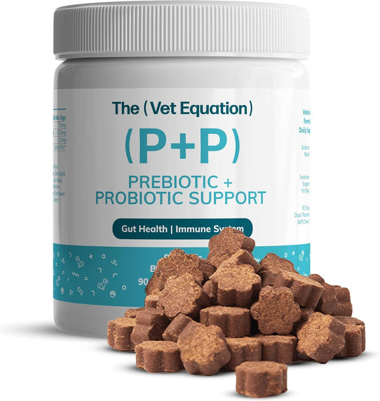 Prebiotic & Probiotic Dog Chews with – Digestive Health Support: Probiotics help maintain a healthy balance of gut – Image 1