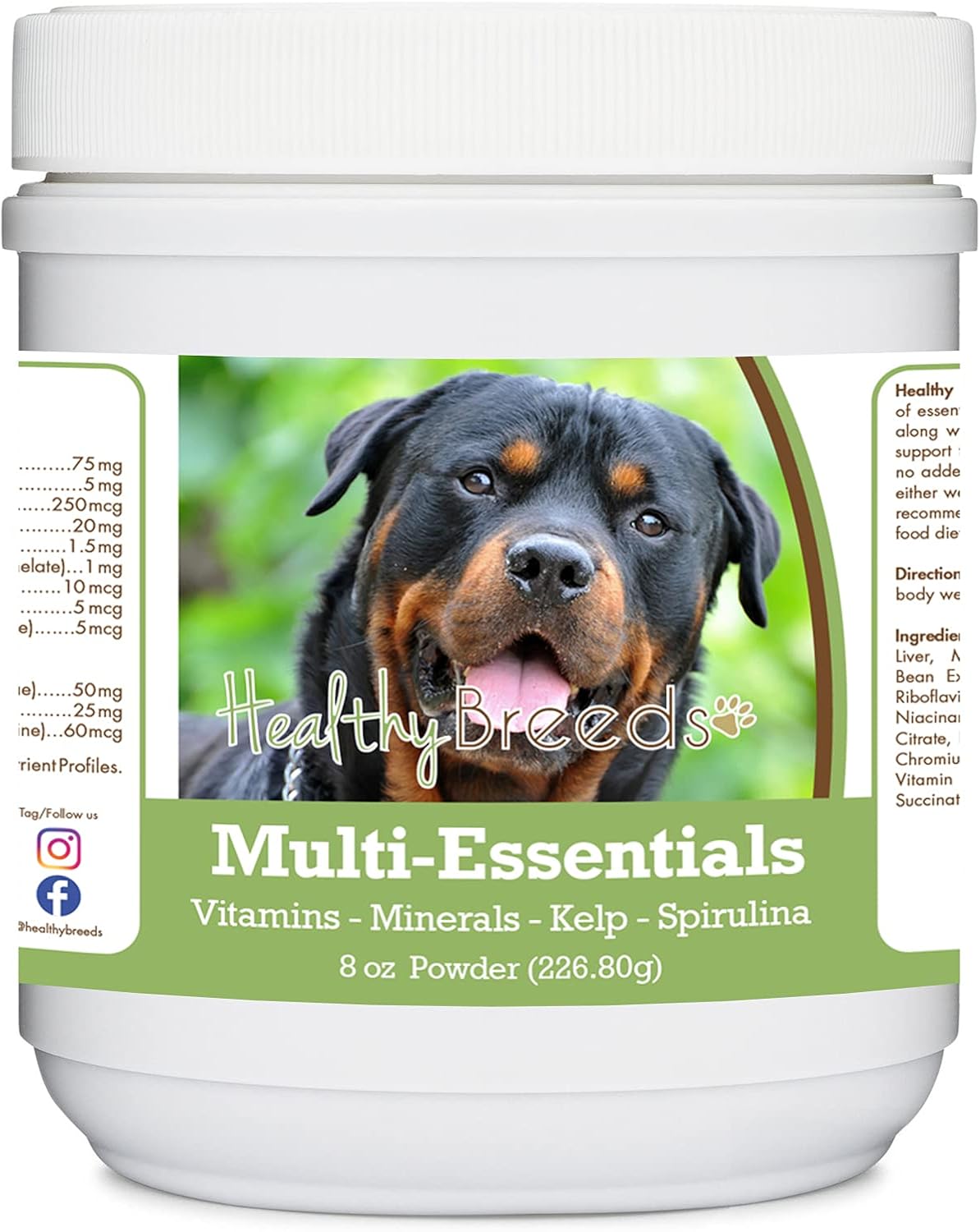 Healthy Breeds Welsh Springer Spaniel Multi-Essentials Powder for Dogs - 227 g - görsel 9