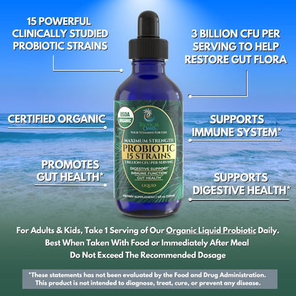 Tropical Oasis USDA Organic Liquid – High Absorption: Liquid format provides up to 98% absorption for maximum – Image 3