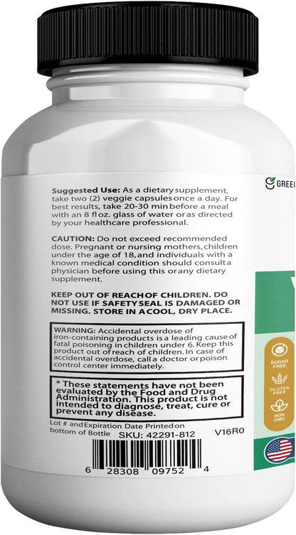 Max – Brain & Focus Support Supplement – – Grape Seed Extract: Loaded with antioxidants to fight oxidative stress. – Image 5