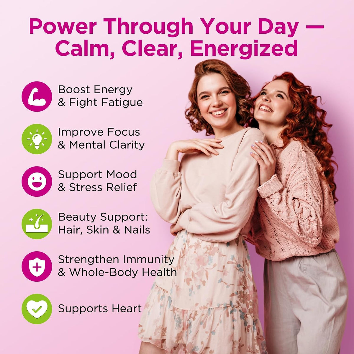 Vitamin B Complex Gummies for Women's and – B3 (Niacin): Promotes healthy skin and digestion, and aids in energy – Image 2