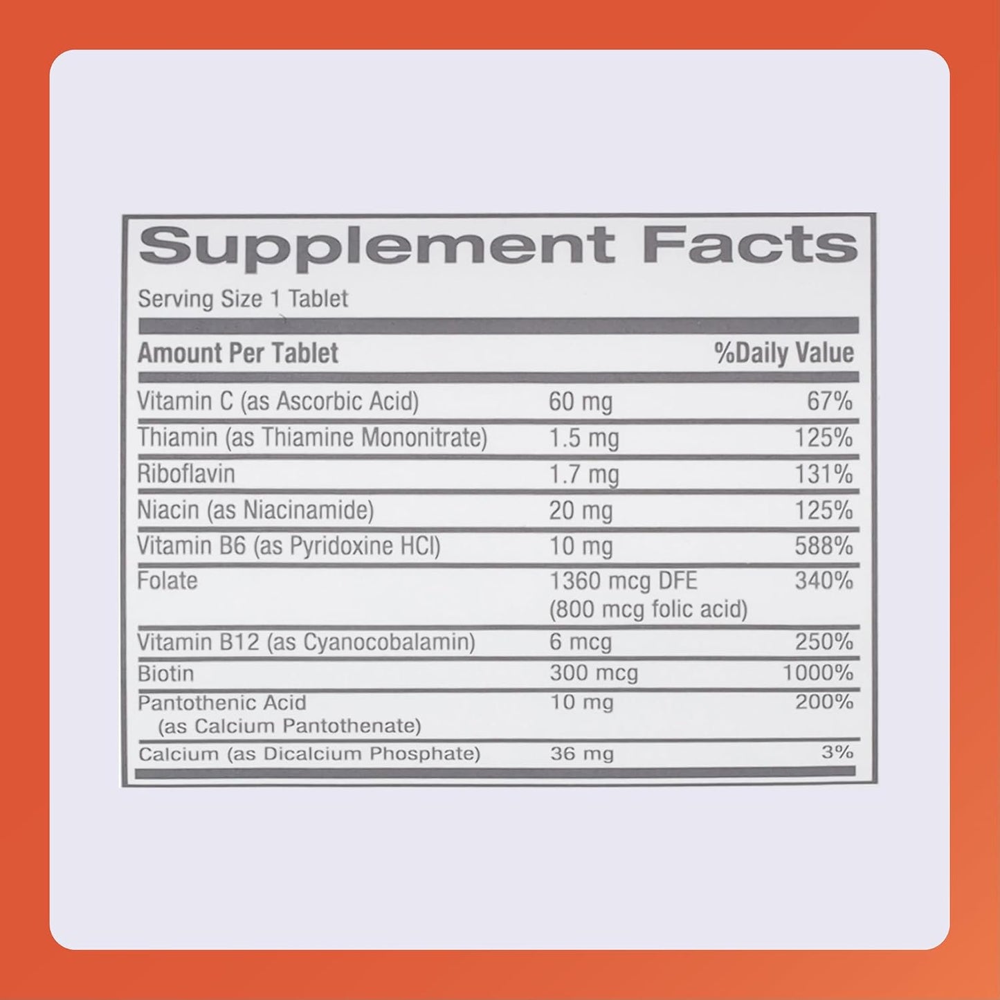 Rugby Nephro-Vite Vitamin B and C Complex Tablets – Dietary Supplement – 100 Tablets - görsel 5