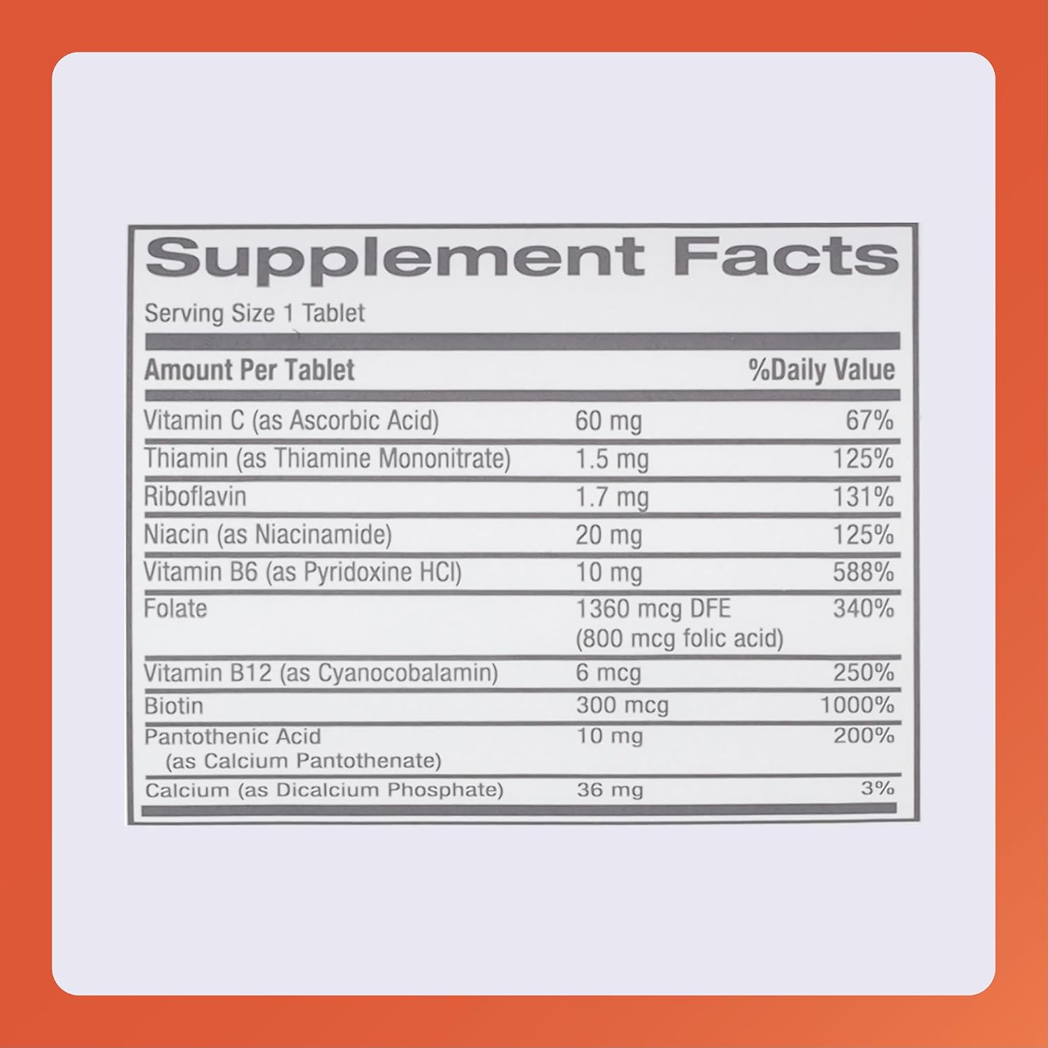 Rugby Nephro-Vite Vitamin B and C Complex Tablets – Dietary Supplement – 100 Tablets - görsel 5