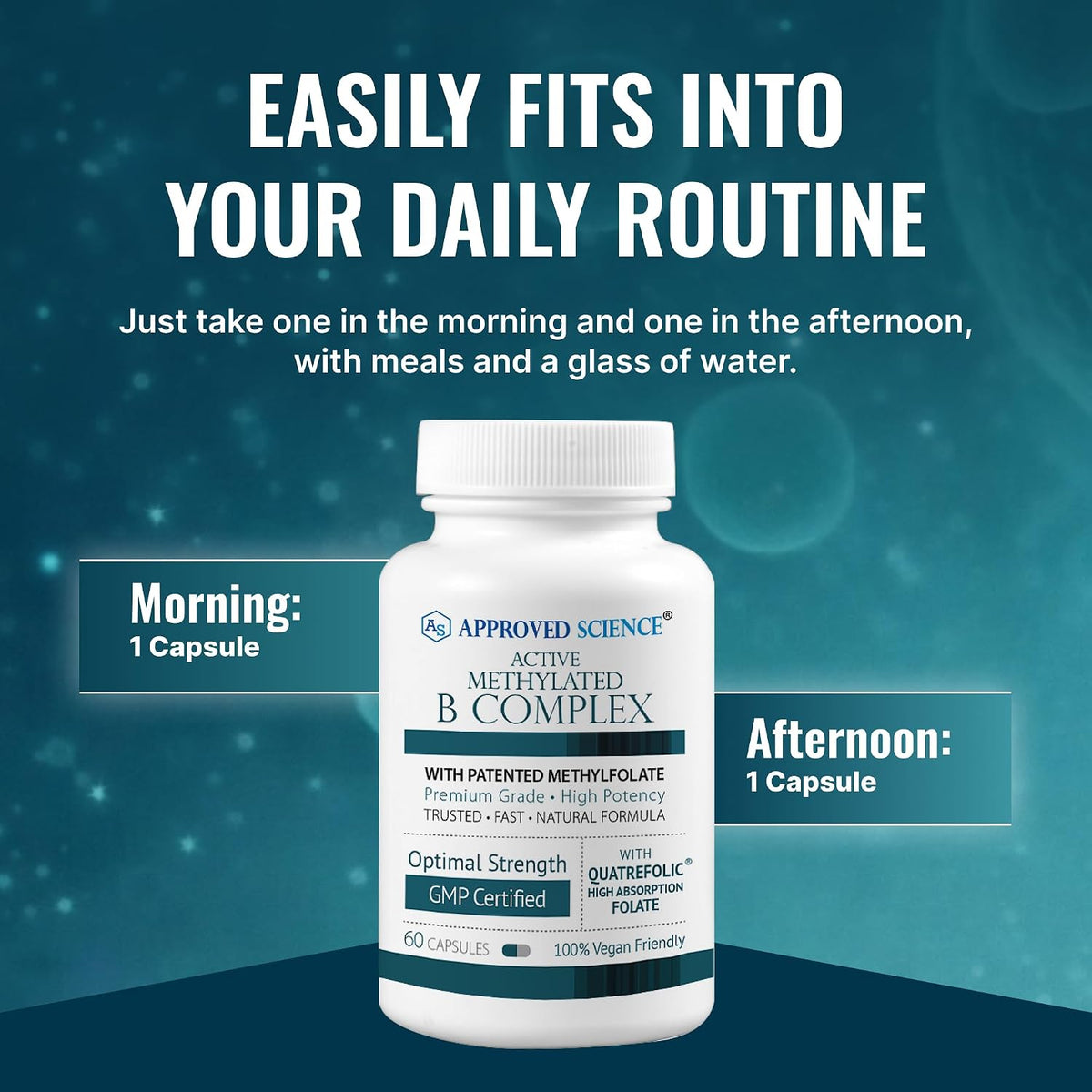 Approved Science Methylated B Complex – Full – Hormone Balance: B6, B12, and folate are involved in – Image 8