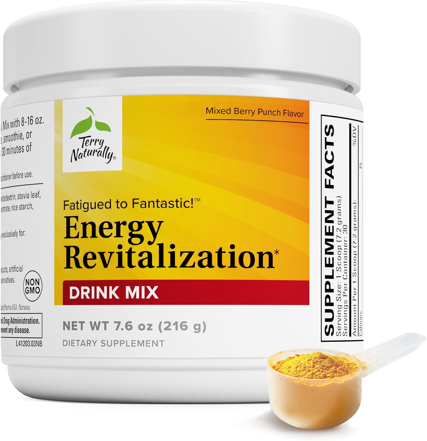 Terry Naturally Fatigued to Fantastic Energy Revitalisation Drink Mix - görsel 1