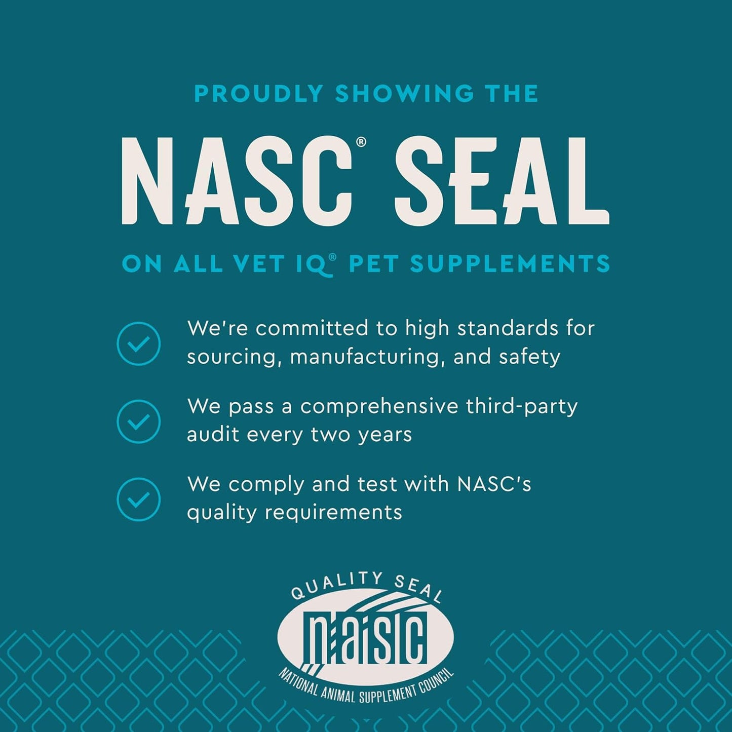 VetIQ Skin and Coat Supplement for Dogs, Helps Maintain Healthy Skin and Shiny Coat, Hickory Smoke Flavour Dog Chew, Made in the USA, 60 Count - görsel 6