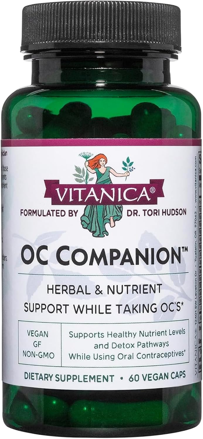 Vitanica OC Companion, Oral Contraceptive Support Supplement, 60 Capsules - görsel 8