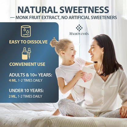 Itharoventis Zeolite Drops for Kids and – Kid-friendly taste: Natural berry flavour with monk fruit sweetener – no – Image 5