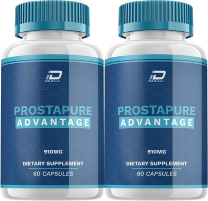 Prostapure Supplement for Men – Prosta Pure Advanced Energy Capsules (2 Pack – 120 Capsules) – Image 1