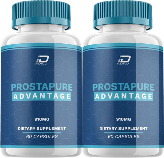 Prostapure Supplement for Men – Prosta Pure Advanced Energy Capsules (2 Pack – 120 Capsules) – Image 1