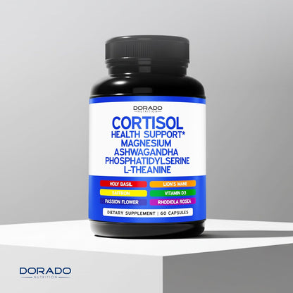Cortisol Supplements for Women's and Men – Promotes Relaxation: Ingredients like ashwagandha and L-theanine are – Image 5
