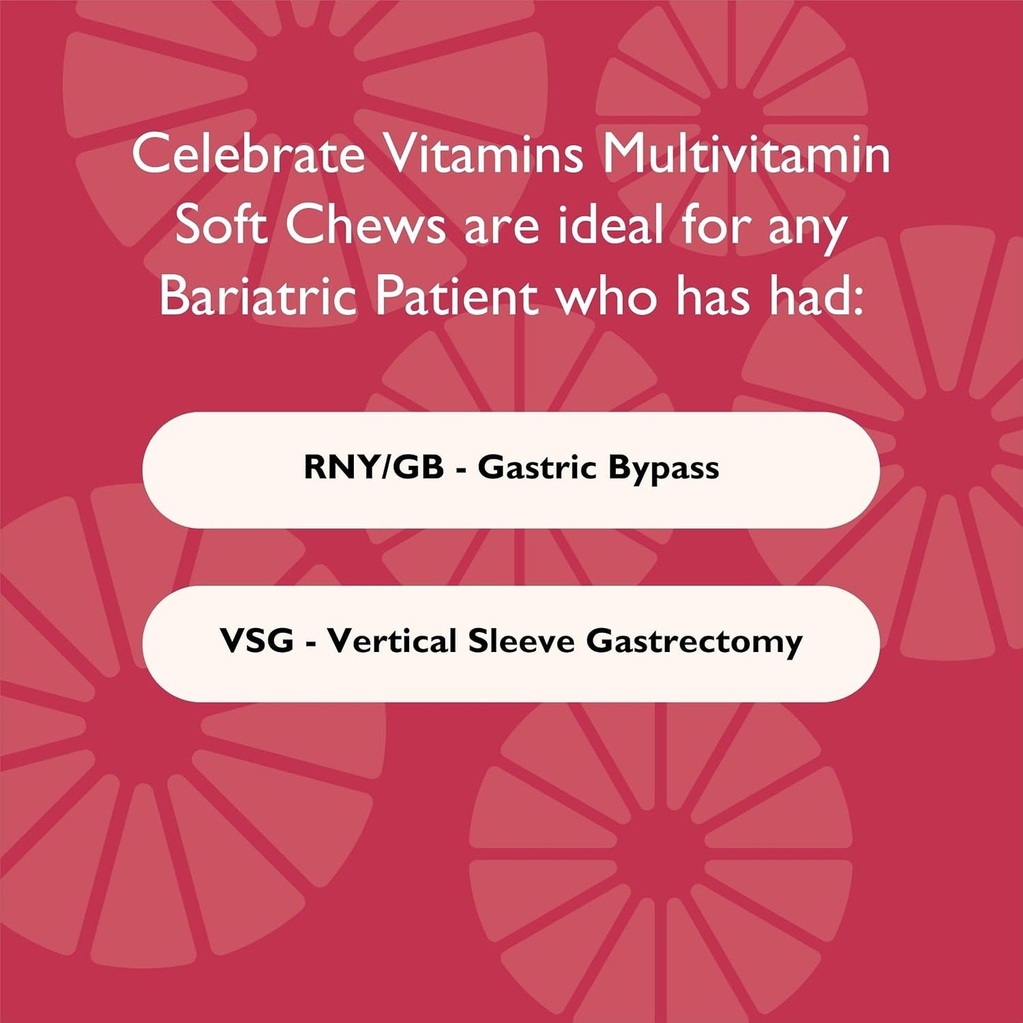 Celebrate Vitamins Bariatric Multivitamin Soft Chews - Berry (180 Count) - görsel 5
