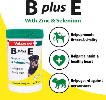 Vetzyme Dog B+E 200 Tablets